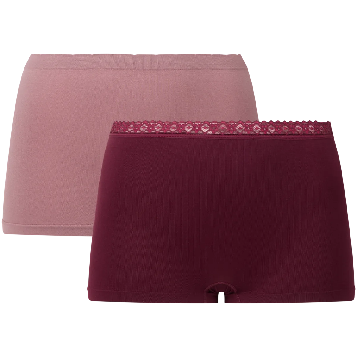 DEEP TOUCH Boxer Donna Senza Cuciture, Morbidi E Traspiranti, Confezione Da 5 Colori (Verde, Blu, Caffè, Arancione, Nero)