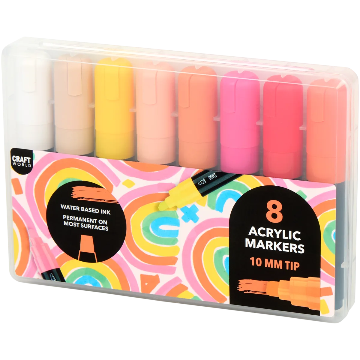 Filmsticks Lot de 3 Marqueurs T-Markers Colorés Brille dans le Noir Caoutchouc Recyclable pour Positions Acteur pour Film, Appareil photo, Télévision et Sport