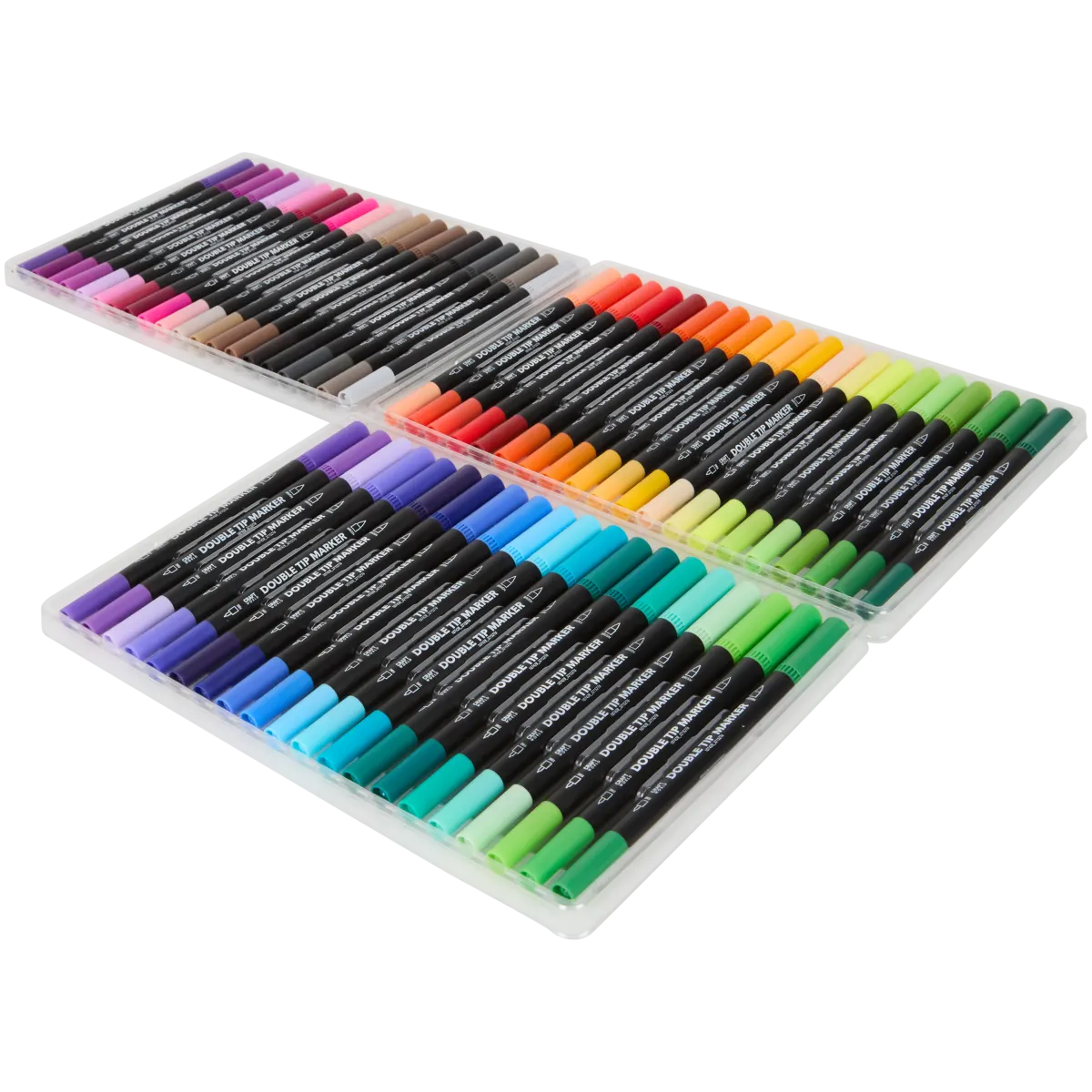 40 Marqueurs de Couleur, Marqueurs à Double Pointe, Stylos Manga 40 Marqueurs de Couleur, Marqueurs à Double Pointe, Stylos Manga