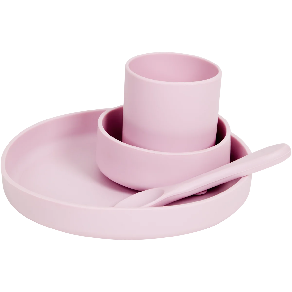 Baby Berliée - Siliconen Bord Met Zuignap incl. Lepel En Vork