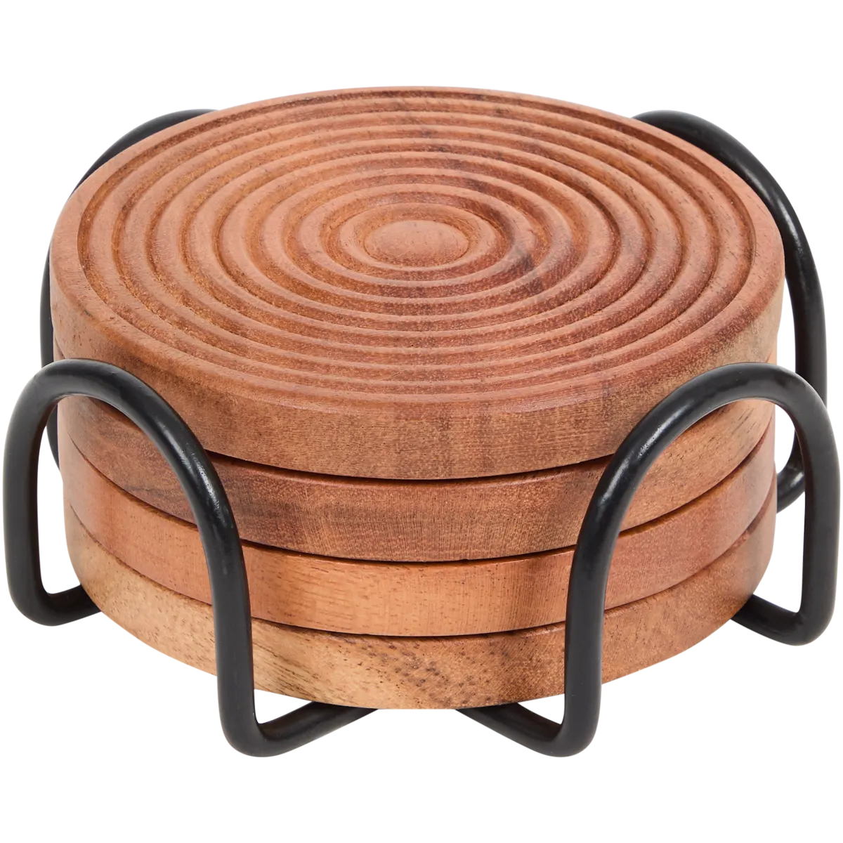 Untersetzer  Braun, 5-teilig | Action DE