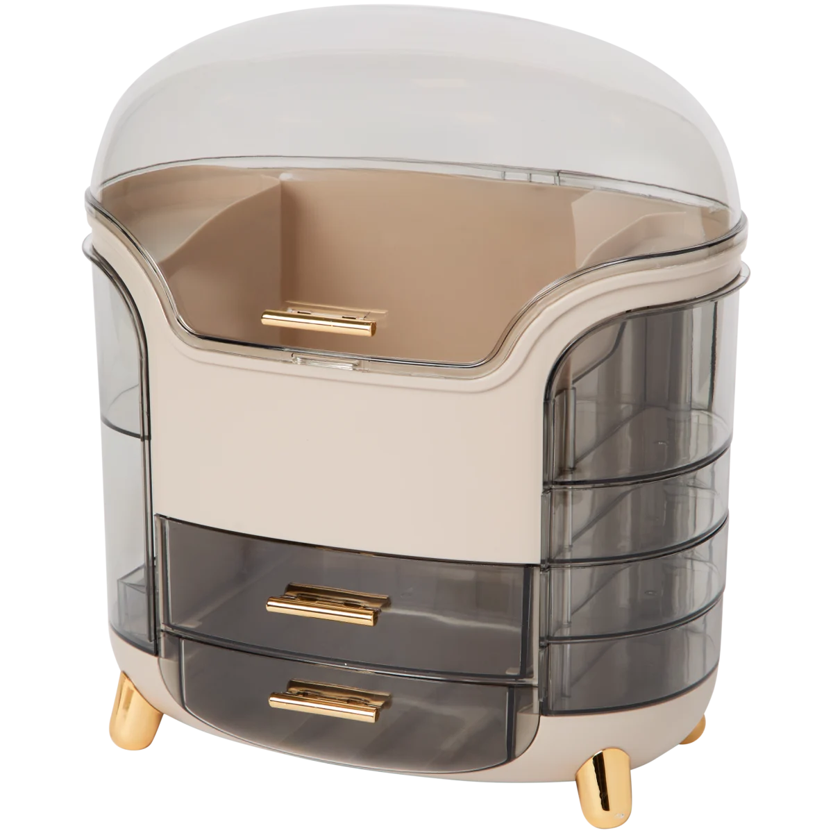 Make-up-Organizer – 20 x 30 x 34 cm, Taupe