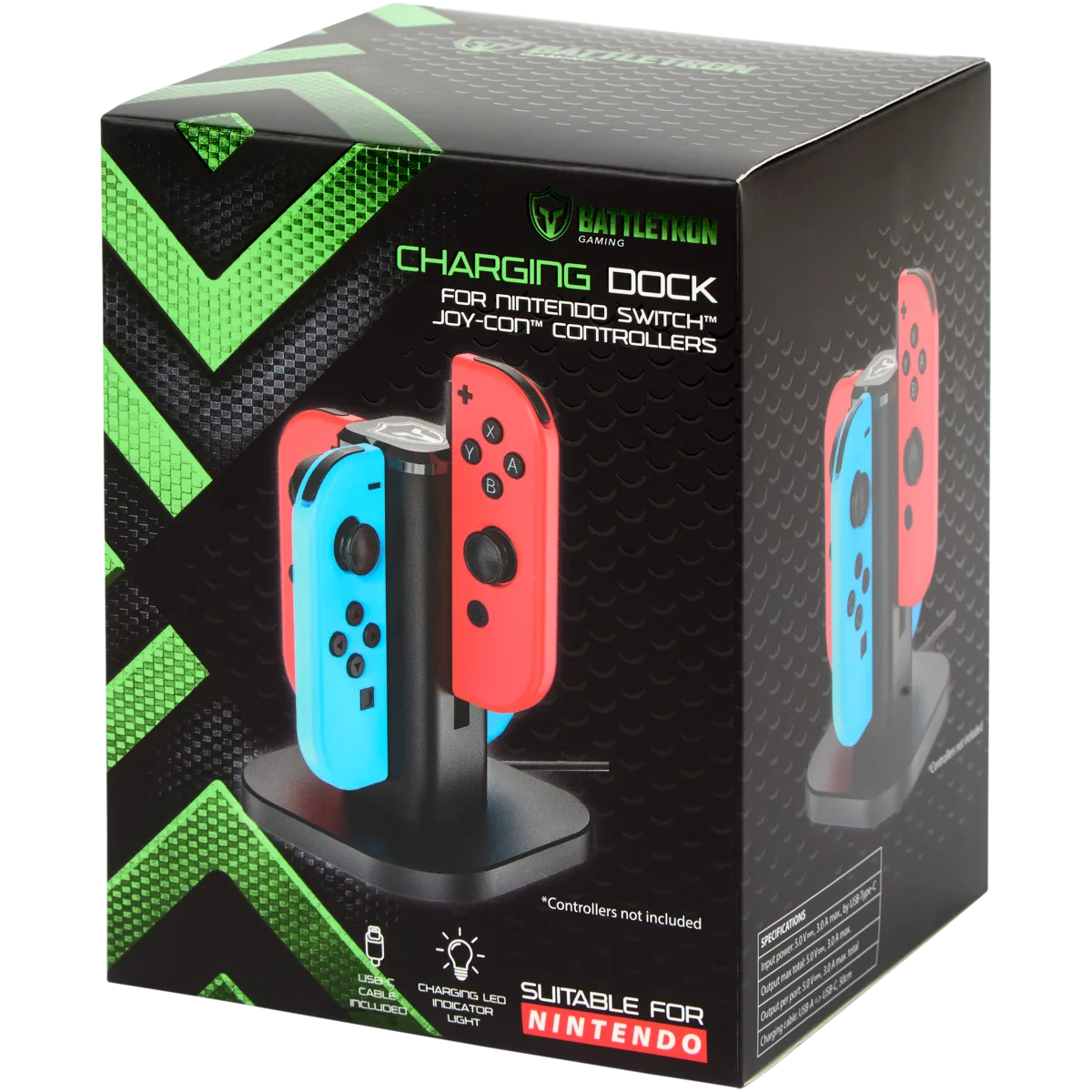 Station de charge Battletron Nintendo Switch