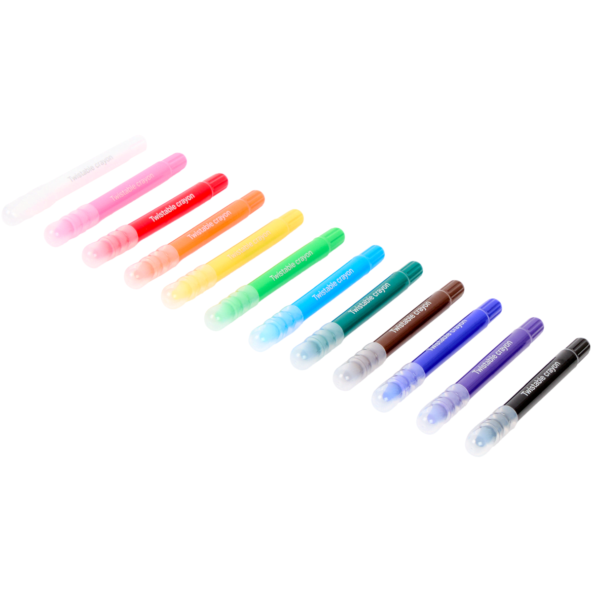 Boîte De 20 Crayons De Cire En Forme D'étoile Crazy Crayons – Neuf, Pour Enfants 3-4 Ans