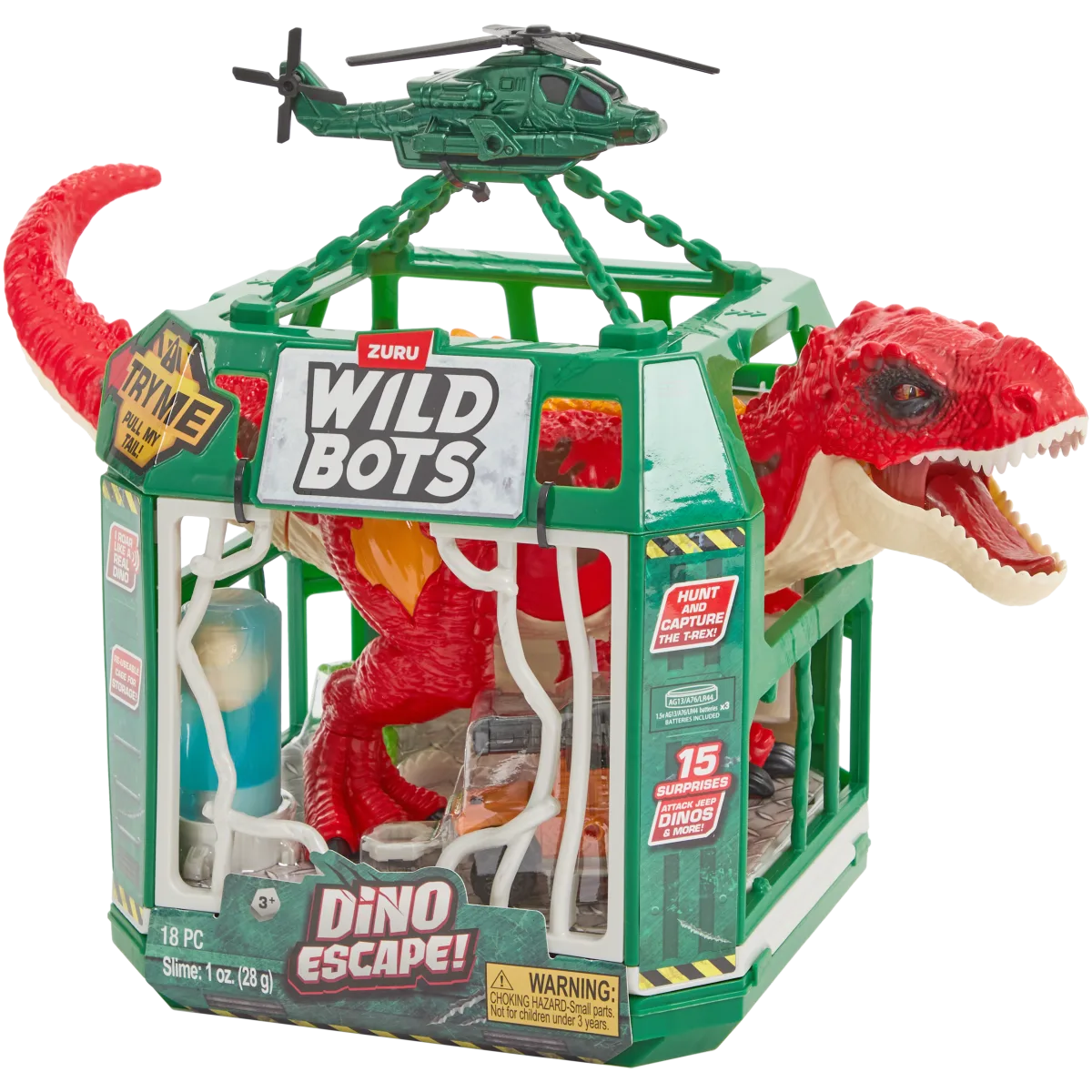 Kit de jeu Zuru Wild Bots Dino Escape