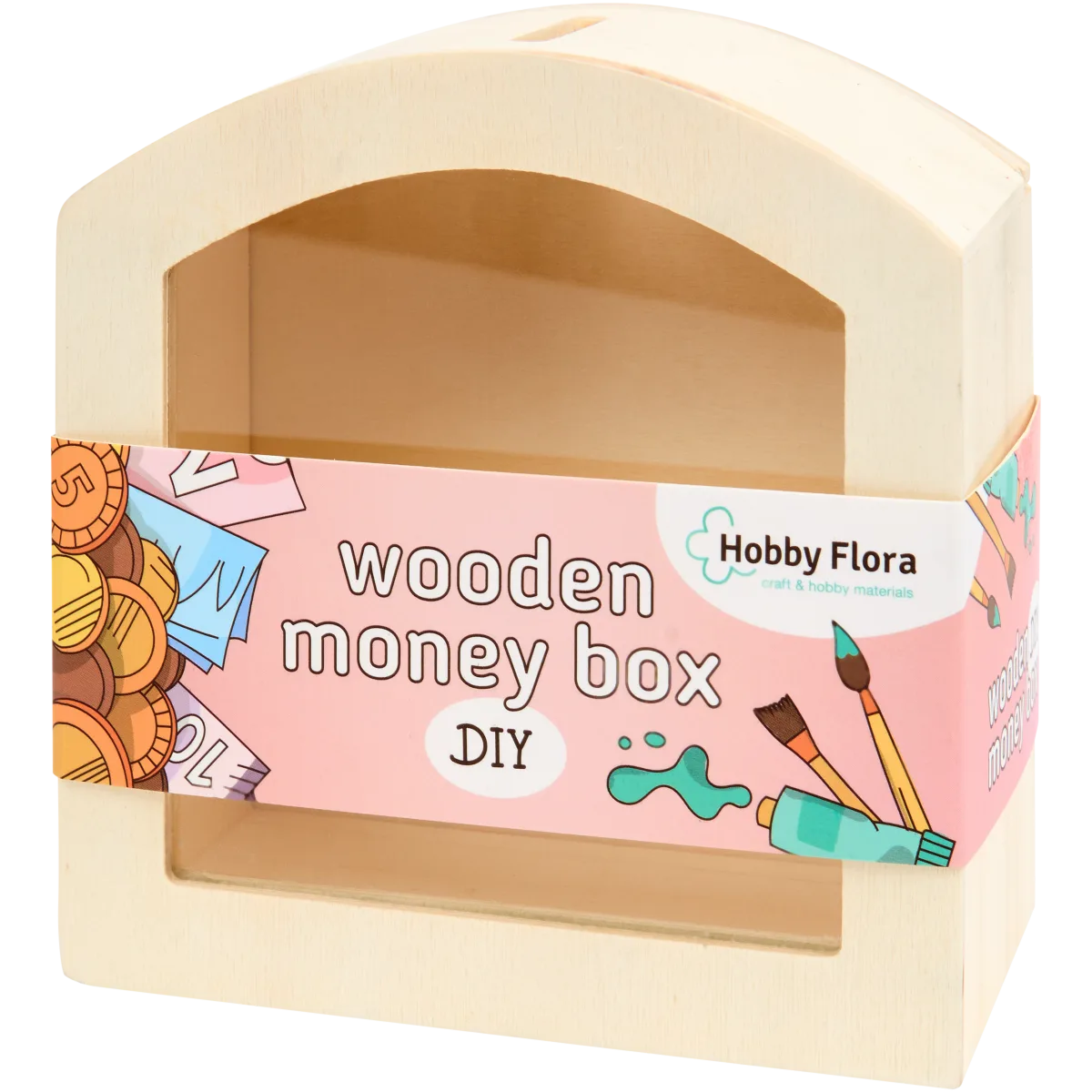 Hobby Flora DIY-Spardose