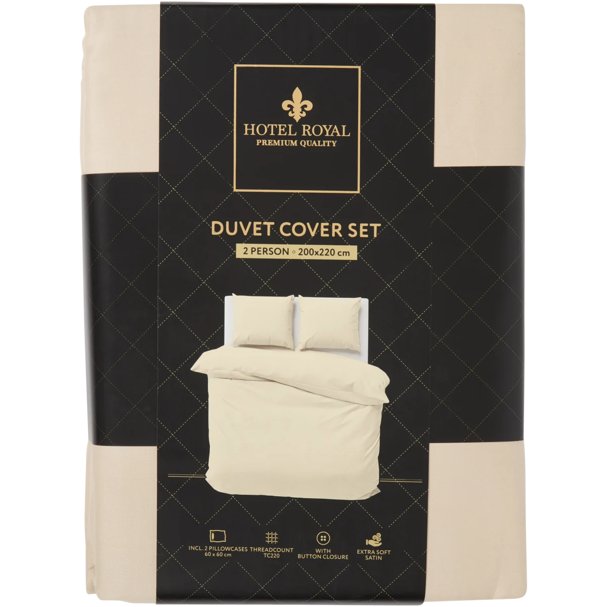 Parure De Lit Satin Or Rose Manyshofu 7 Pièces – Grand Lit (150x200), Housse + Drap + Taies