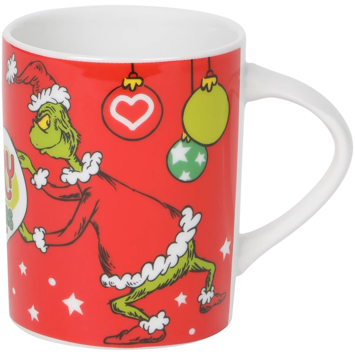 Weihnachtstasse – gemustert, Porzellan