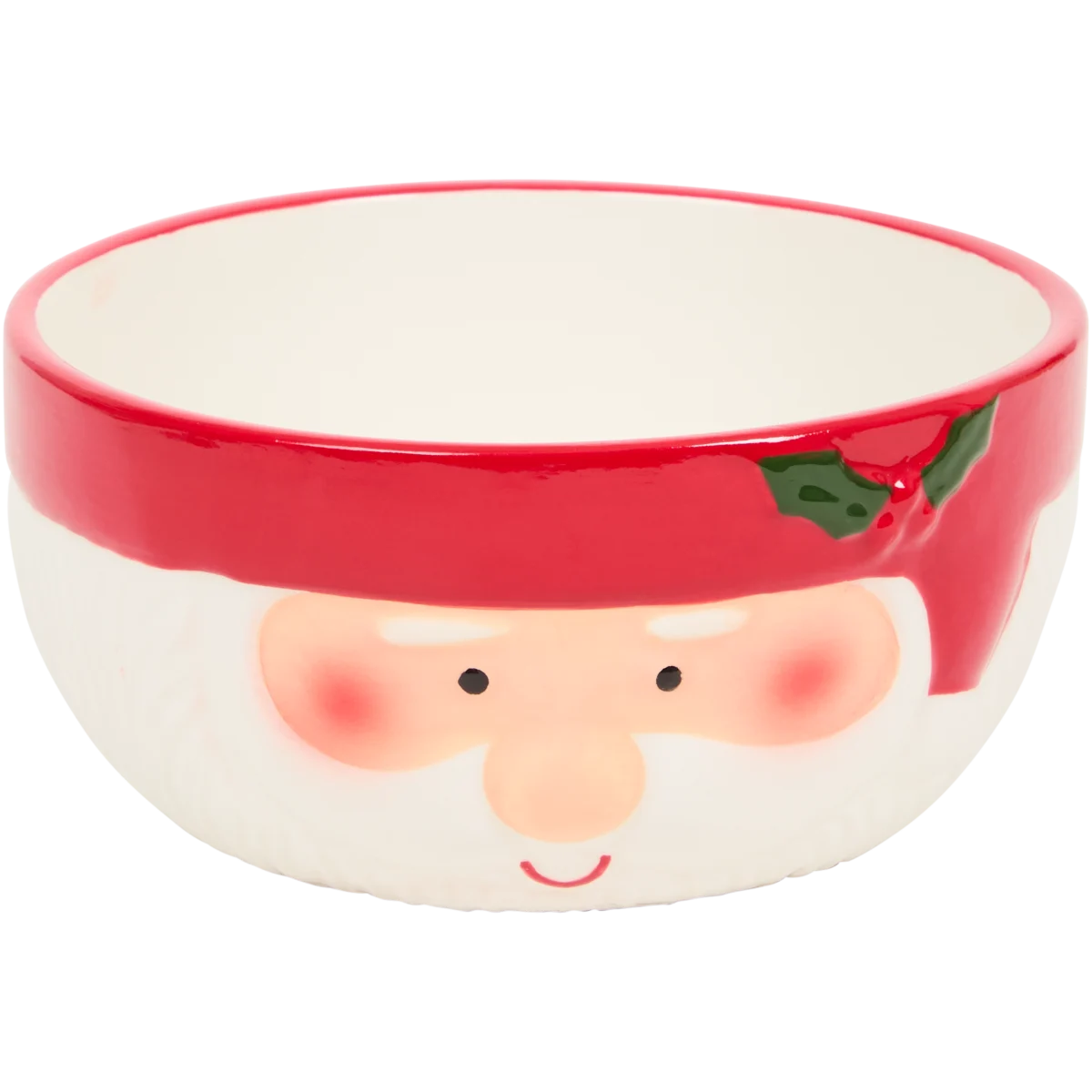 Weihnachtsschüssel – 14 x 7 cm, gemustert, Rund