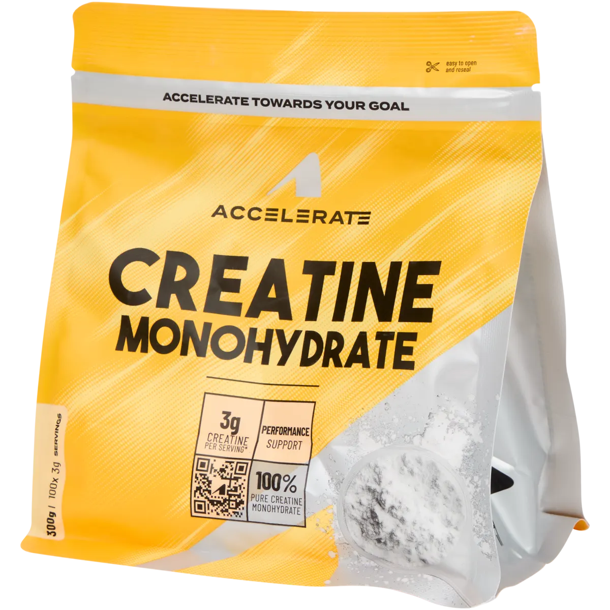 Créatine Monohydrate Accelerate - Complément Alimentaire Fitness - Pour La Force Et La Récupération Musculaire