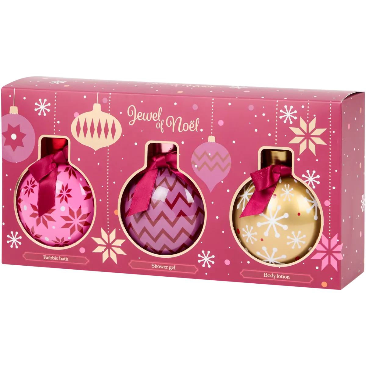 Geschenkset „Red In Balance“ – 4-teilig Mit Duschgel, Badekugel & Schwamm Im Körbchen