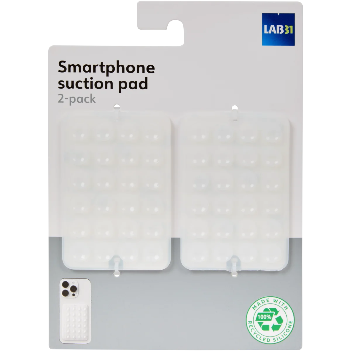 Supporto Telefono A Ventosa - Doppia Ventosa In Silicone Per Selfie E Video A Mani Libere - Foto 8