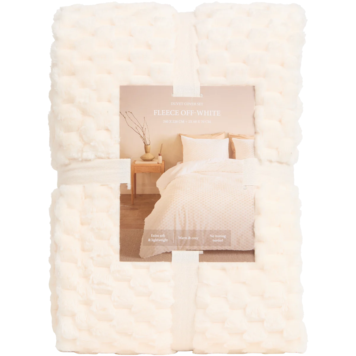 Fleece dekbedovertrek Coco