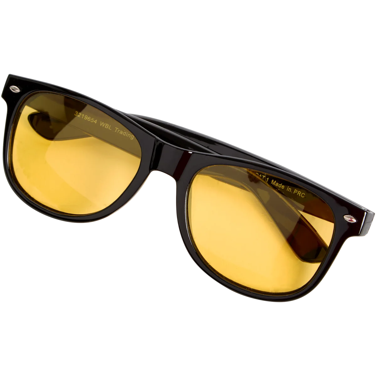 Lunettes De Conduite Nuit Polarisées Jaunes – Sur-lunettes Anti-éblouissement Pour Homme Et Femme