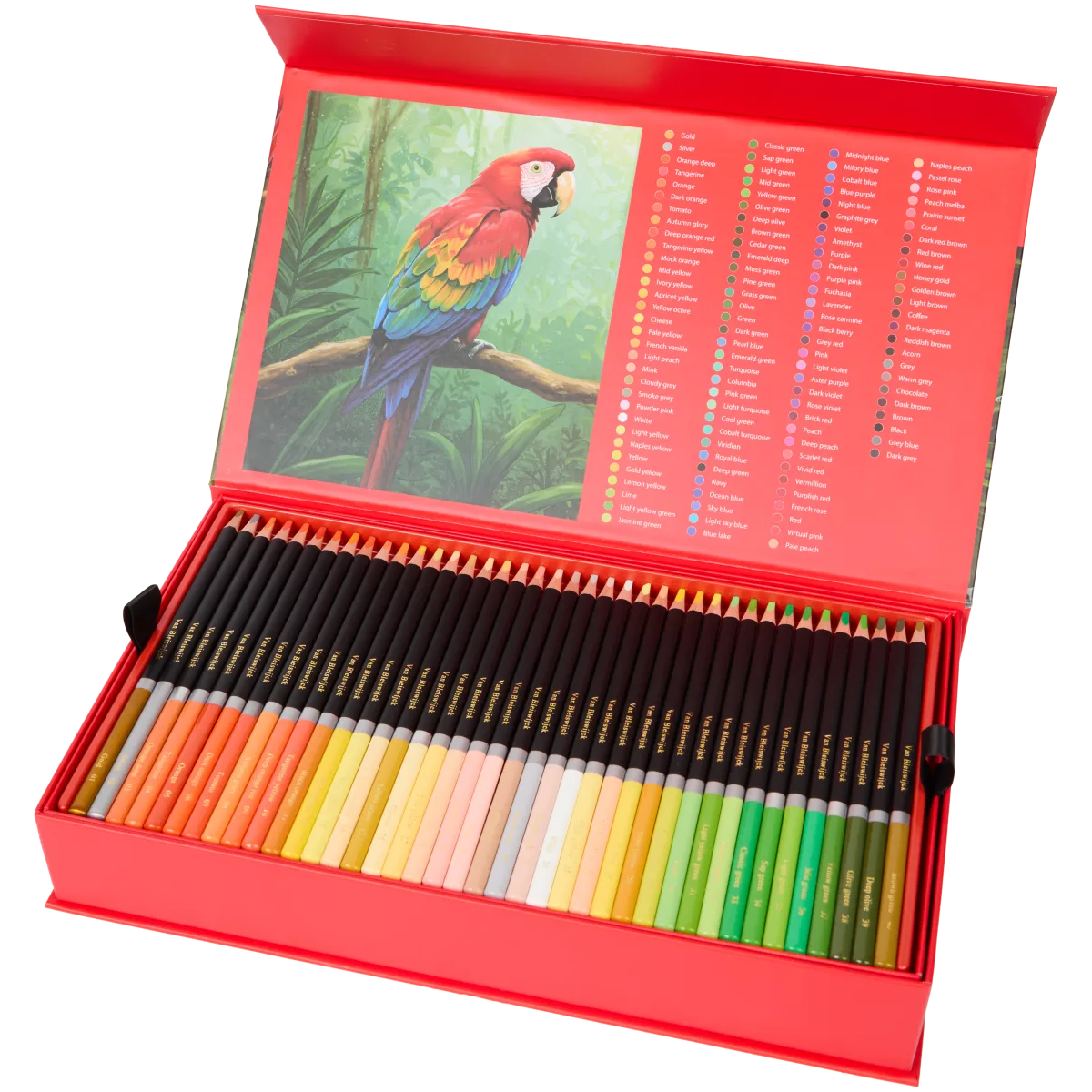Creioane colorate Van Bleiswijck – 120 bucăți | Action RO