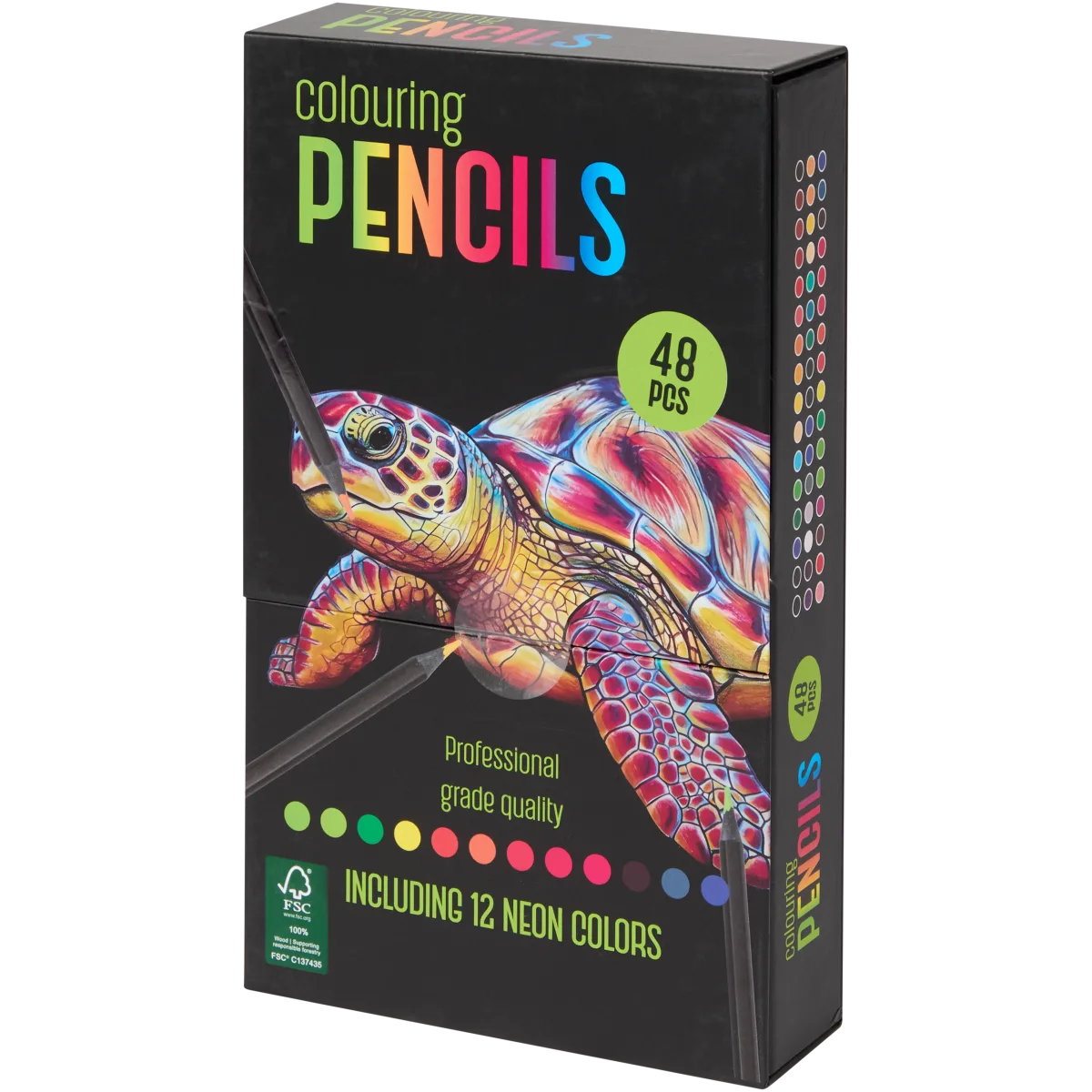 CREA出品 Creioane colorate – 48 bucăți | Action RO