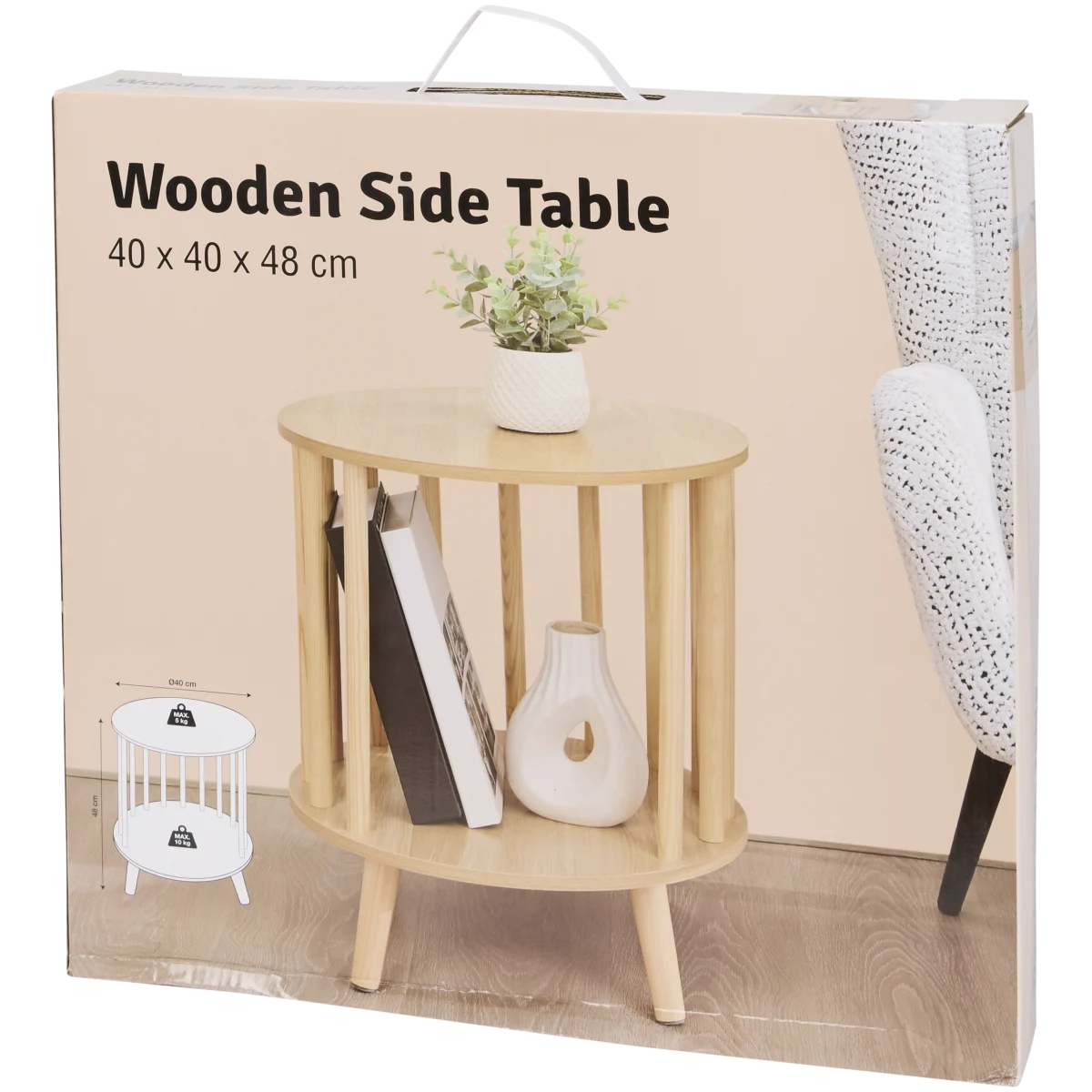 Beistelltisch aus Holz