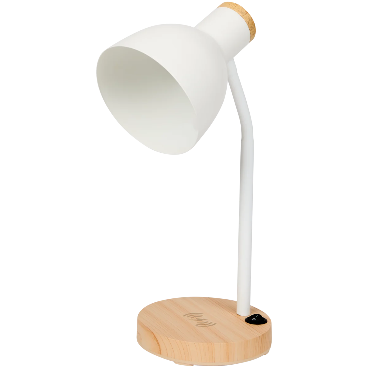 LED-bureaulamp Met Draadloze Lader, Penhouder, Instelbare Helderheid, Aanraakbediening, USB-C – Zacht Voor De Ogen, Ideaal Voor Kantoor En Thuis