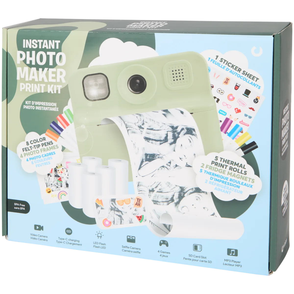 Vision instant camera en printer – 22-delig | Action NL