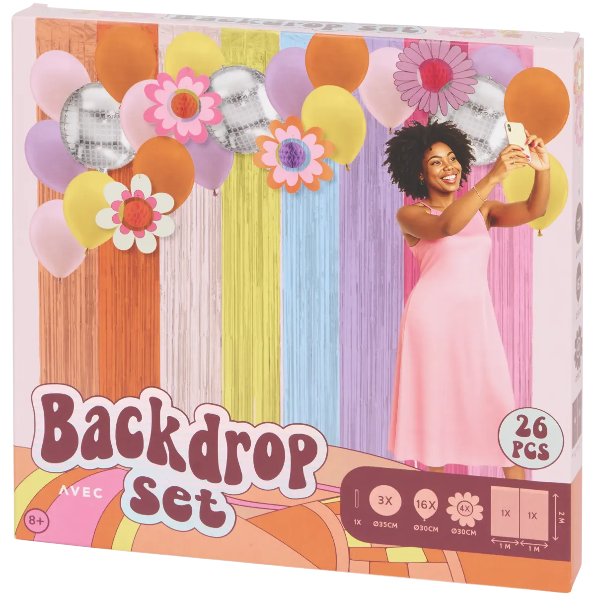 Partydeko-Set – 26 Stück, Ab 3 Jahren