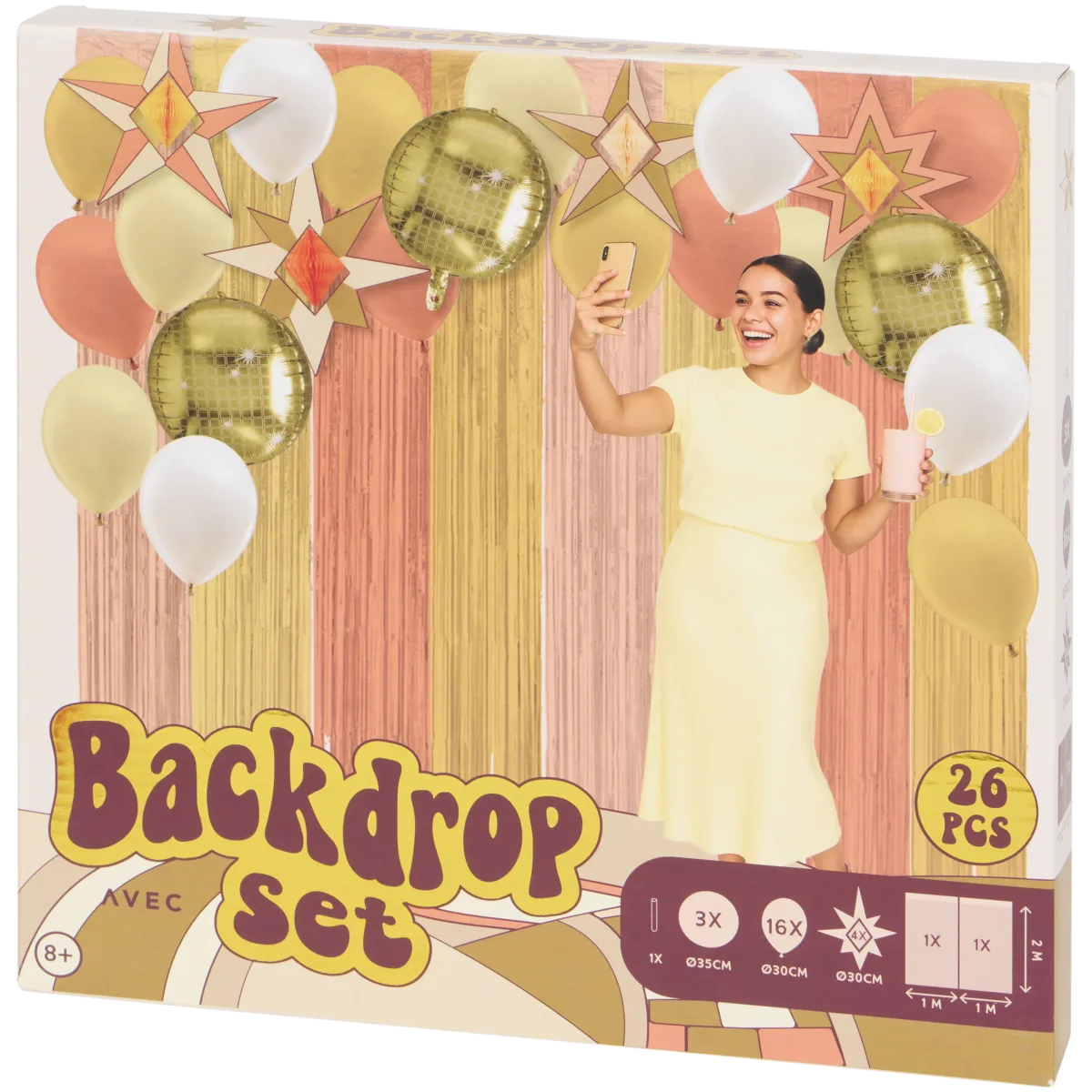 Partydeko-Set – 26 Stück, Ab 3 Jahren