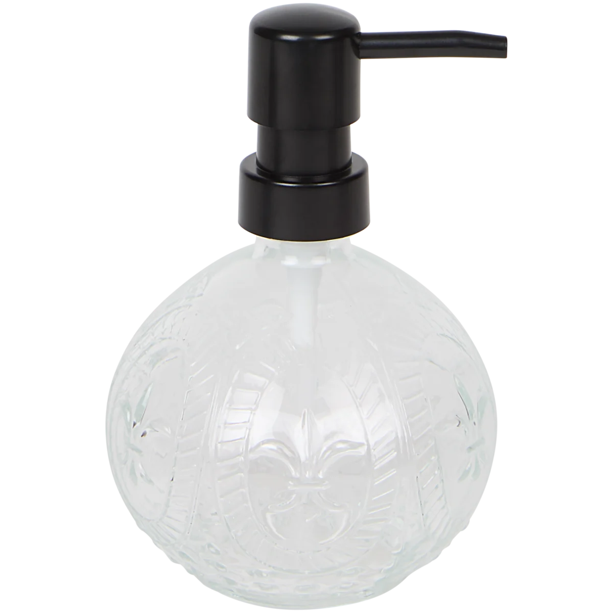Seifenspender – Glas, Aluminium
