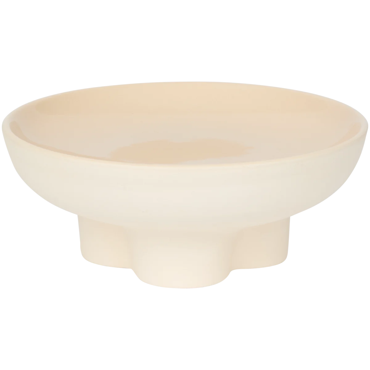 Schale mit Fuß – Ø 25 x 10 cm