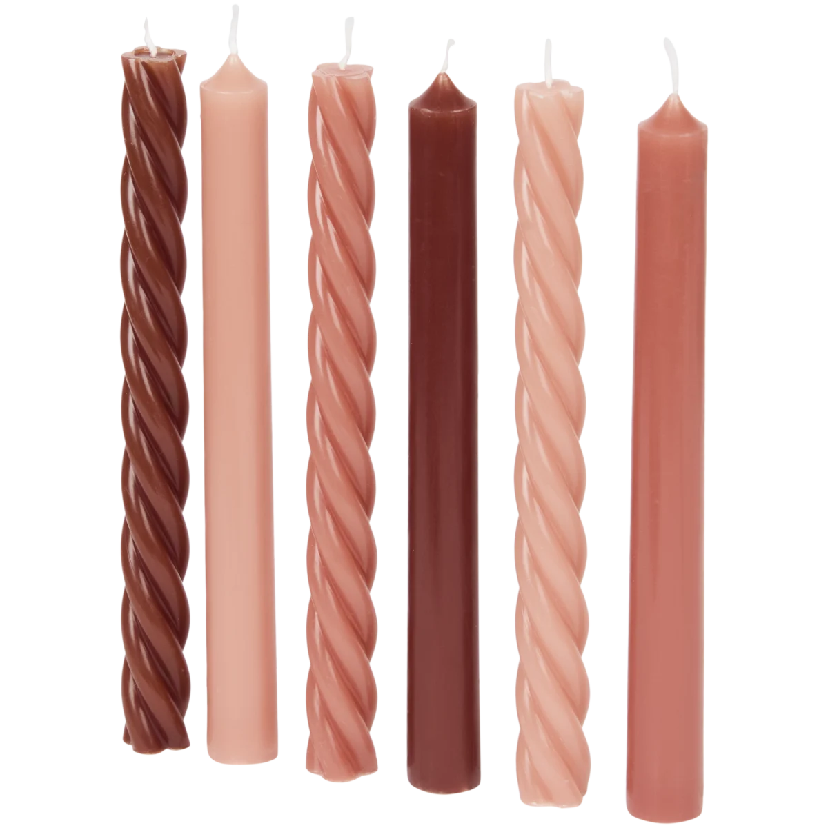 Stabkerzen – Ø 2 cm, 6 Stück