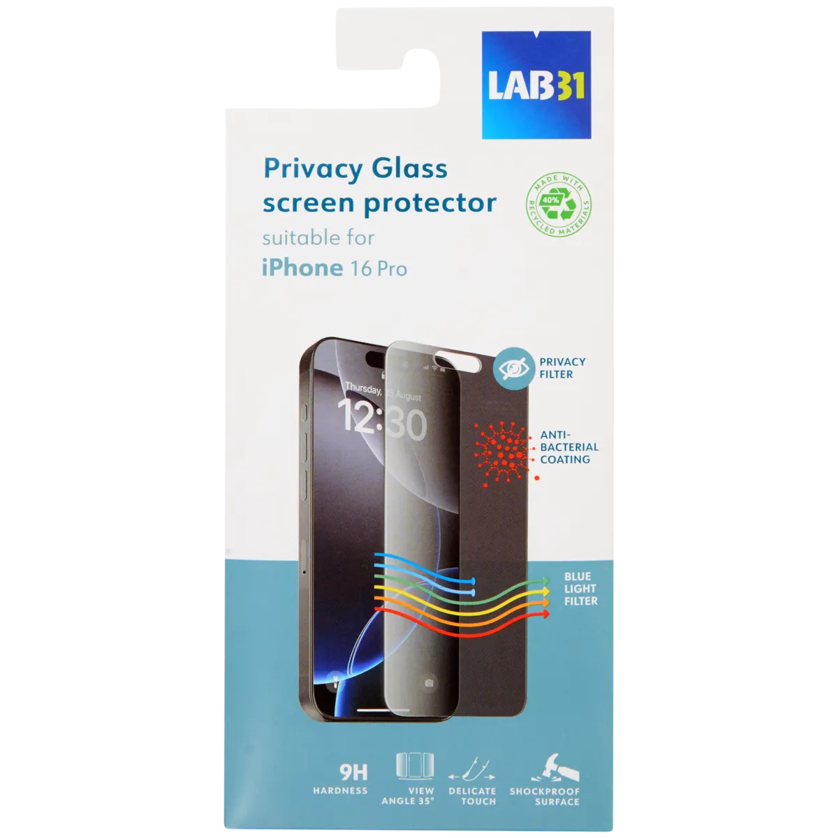 Brotect AirGlass Opaca 3 Pezzi Per Tolino Vision 6/5, Protezione Schermo Anti-Riflesso 9H