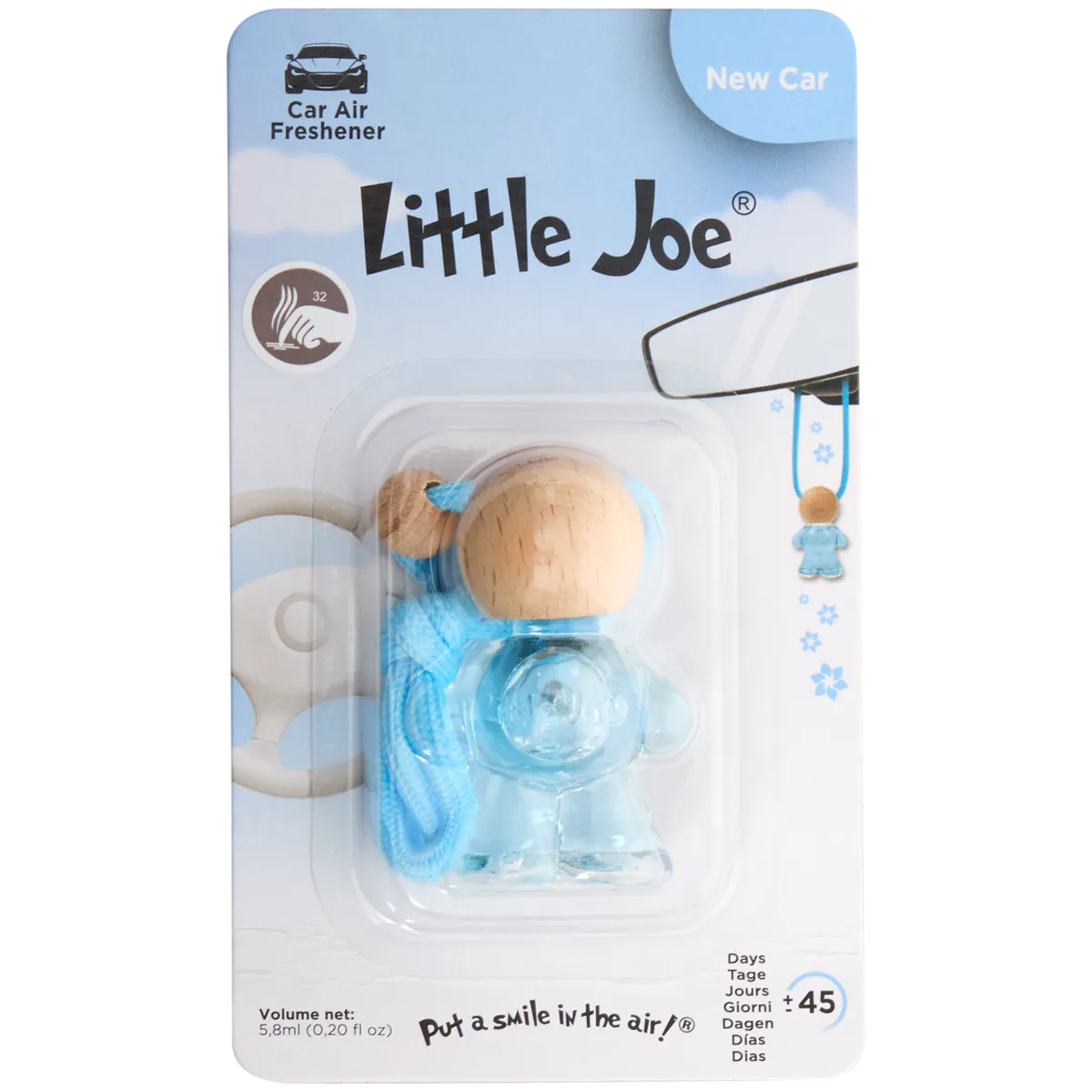 AREON Vloeibare Auto Luchtverfrisser Lelie Van De Vallei - 5ml Langdurige Hanger