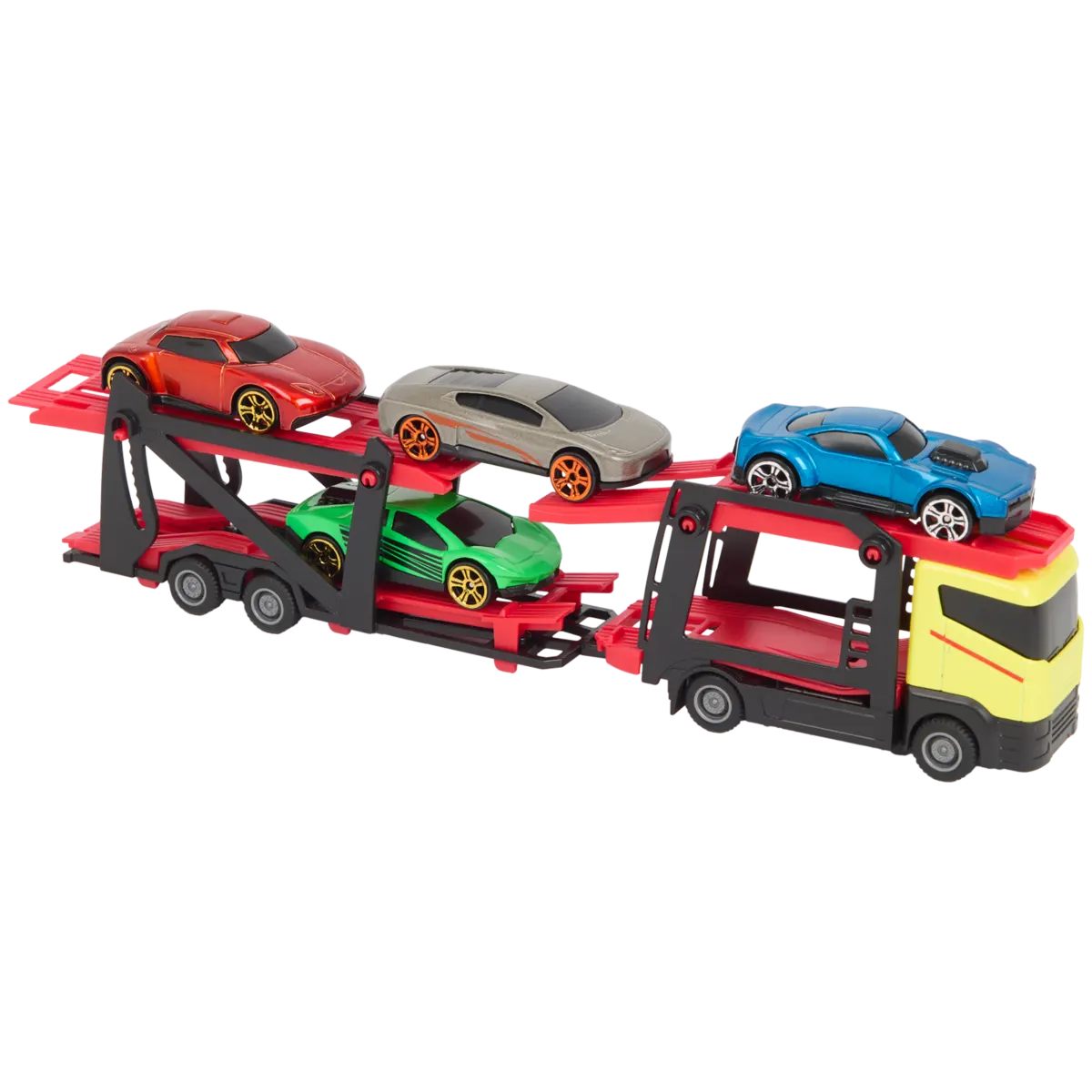 Camion Telecomandato Per Bambini Con Luci E Suoni | RC Costruzione | Per Interno Ed Esterno | ABS Resistente