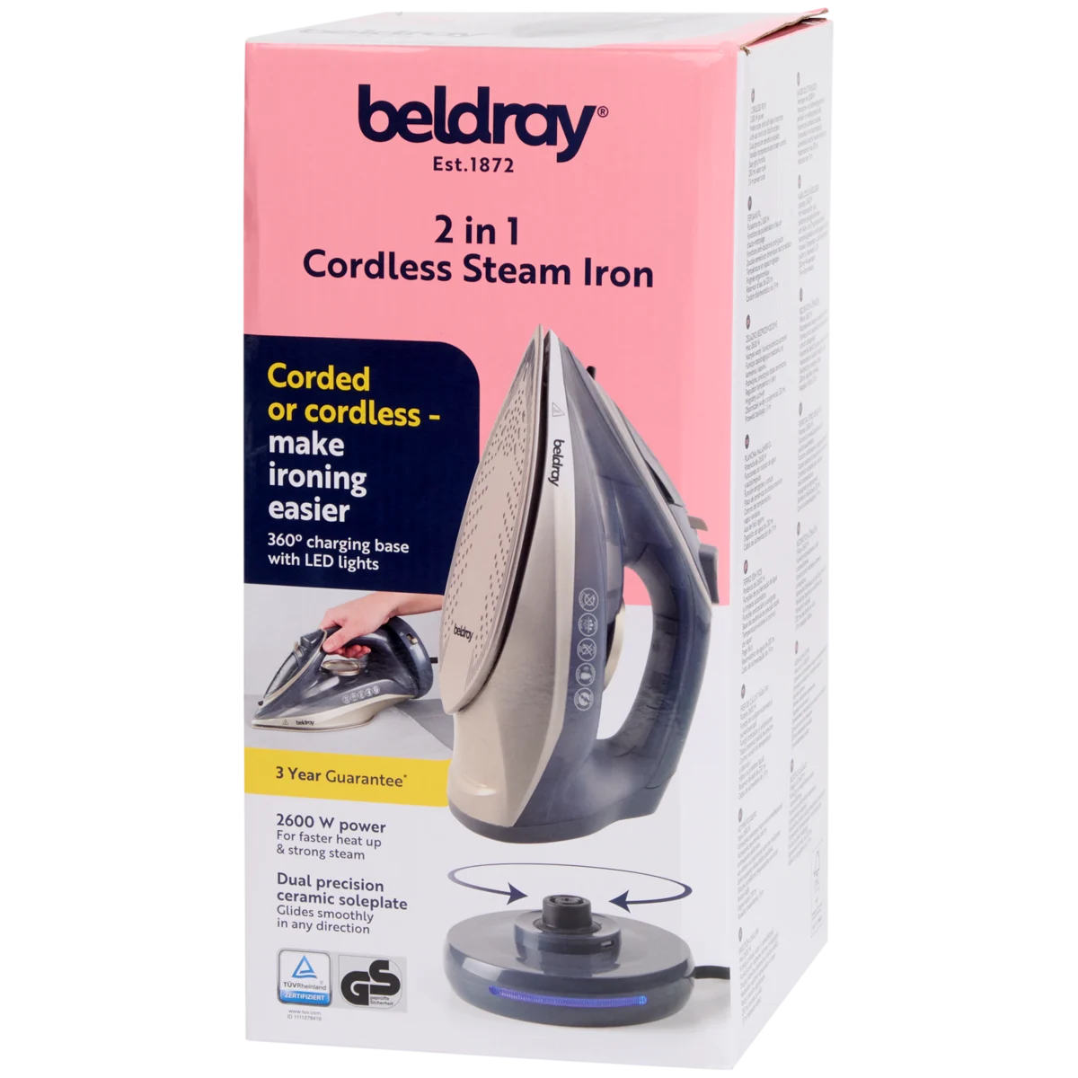 Ferro Da Stiro A Vapore Portatile 1000W | 2-in-1 Verticale E Da Viaggio Con Serbatoio 100ml - Foto 5