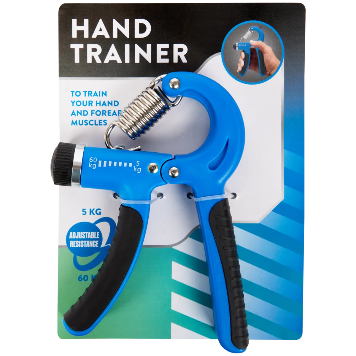 Hand Grip Réglable 5-60 Kg Avec Compteur - Renforceur Avant-bras Et Poigne - Entraînement Doigts, Musculation