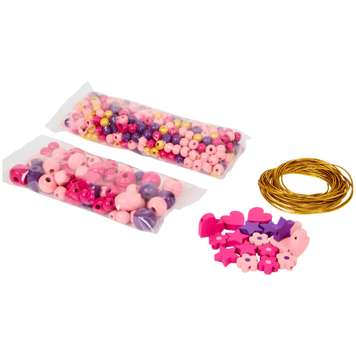 Faites Votre Propre Bracelet En Perles Roses Mystérieuses Avec De La Dentelle Et Du Ruban