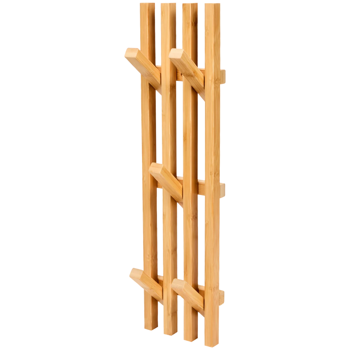 Bambus-Garderobe  12,5 x 3,5 x 50 cm, Braun | Action DE