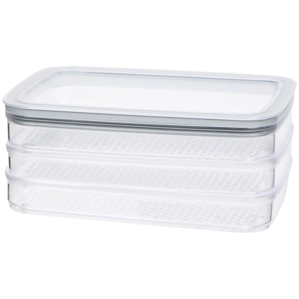 Curver Stapelbare Frischhaltedosen – 22,5 x 16 x 9 cm, Transparent