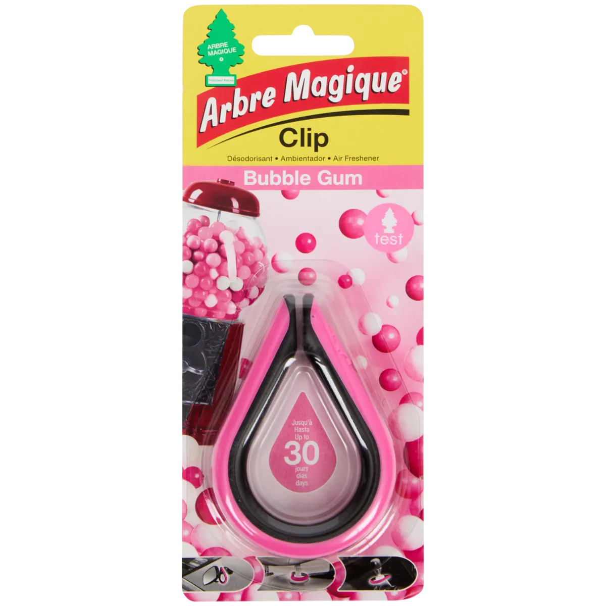 Désodorisant Voiture à Suspendre Ikeda - 10 Ml - Parfum Rond Avec Clip - Pour Voiture, Maison, Armoire - 13