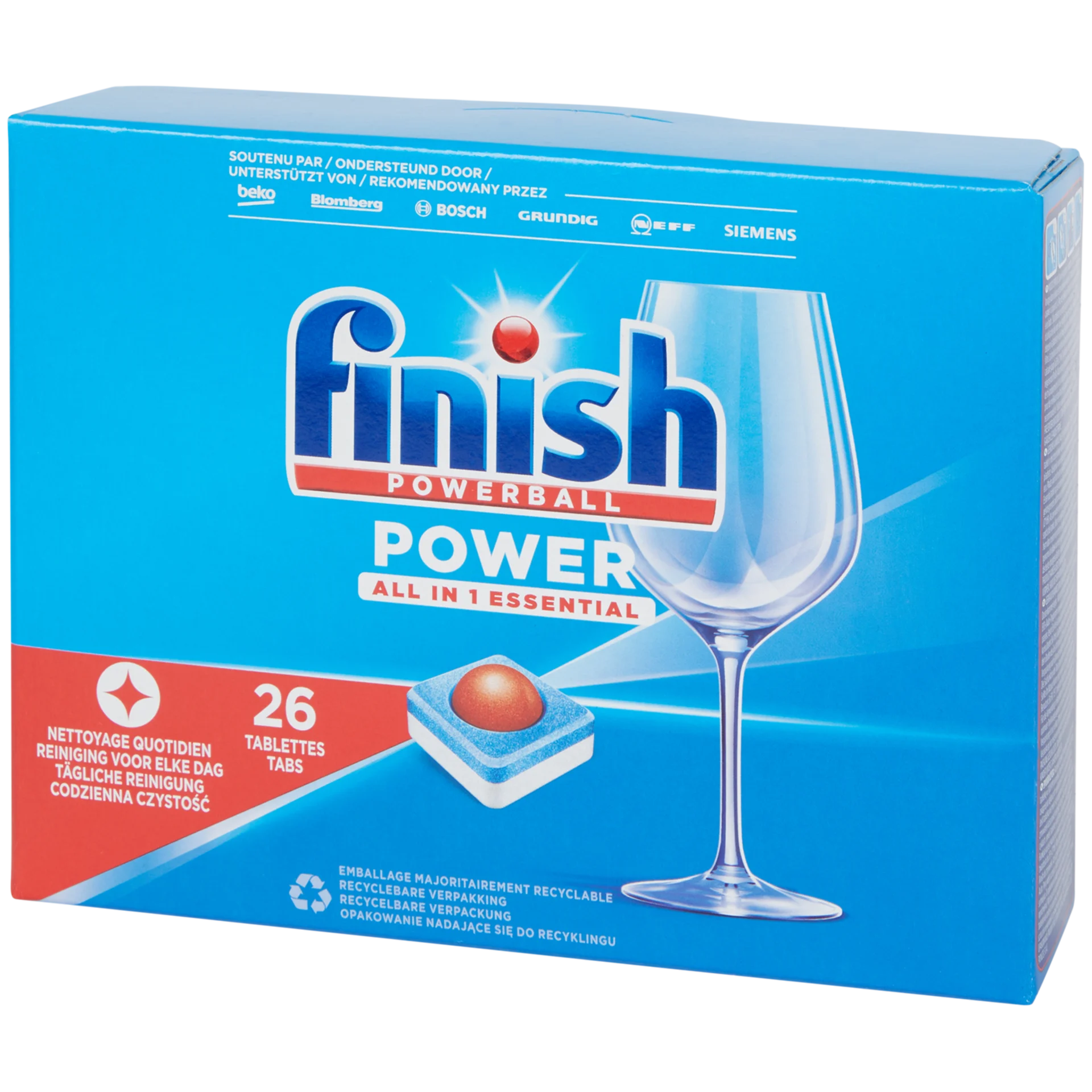Finish Powerball All-in-1 Spülmaschinentabs Power