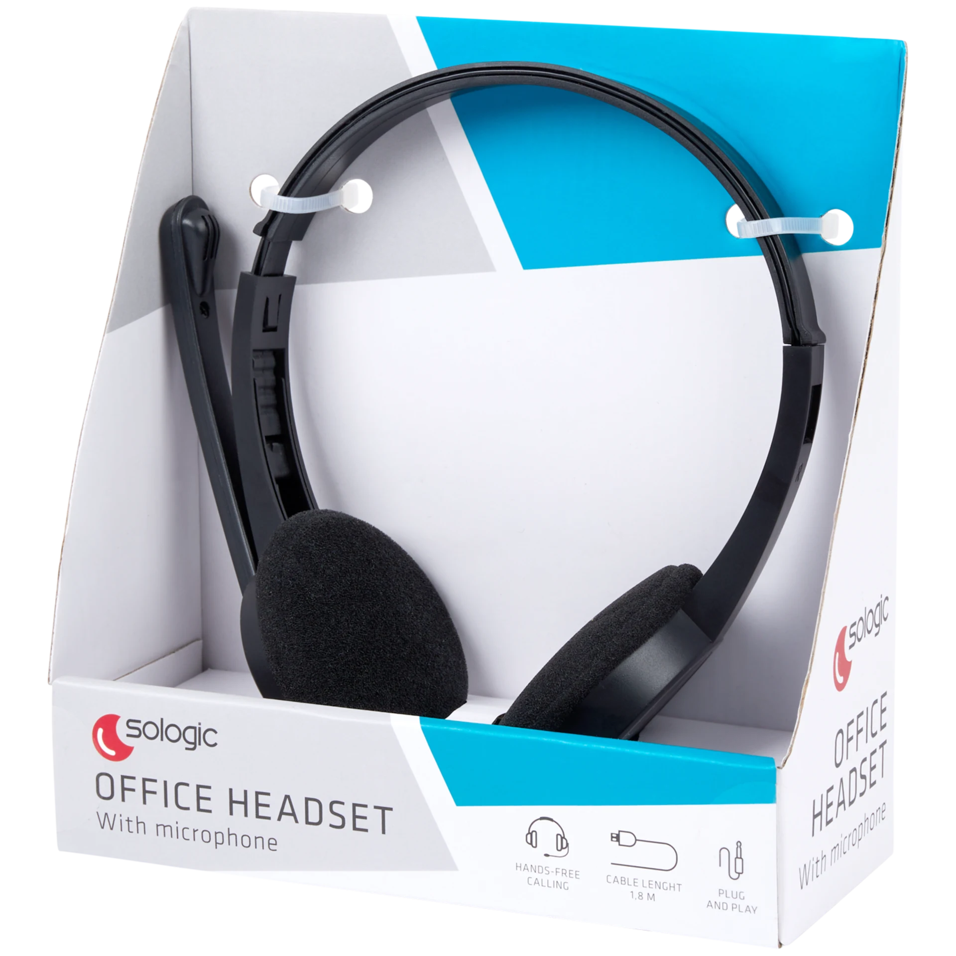 Casque avec microphone Sologic 3