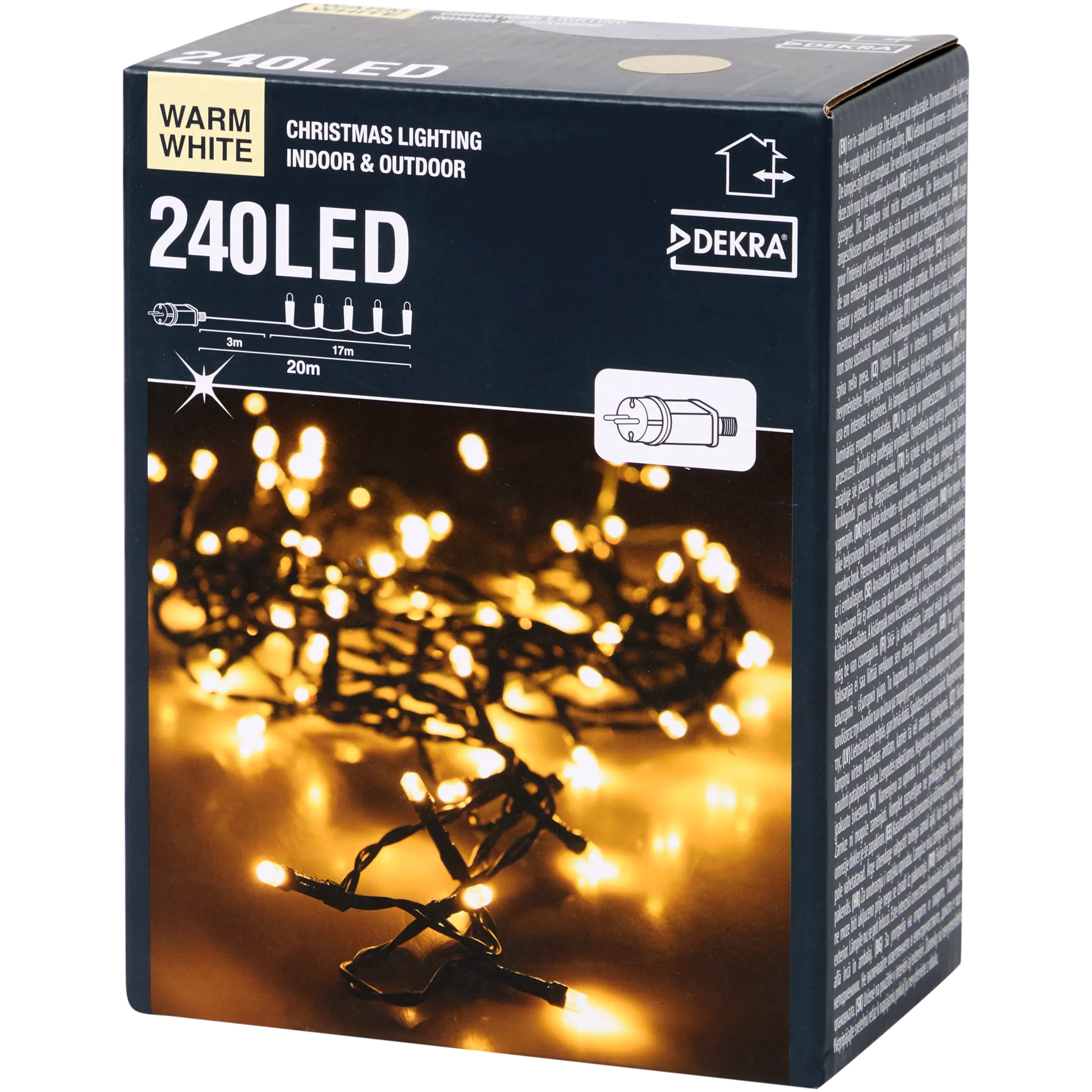 Weihnachtslichterkette warmweiß