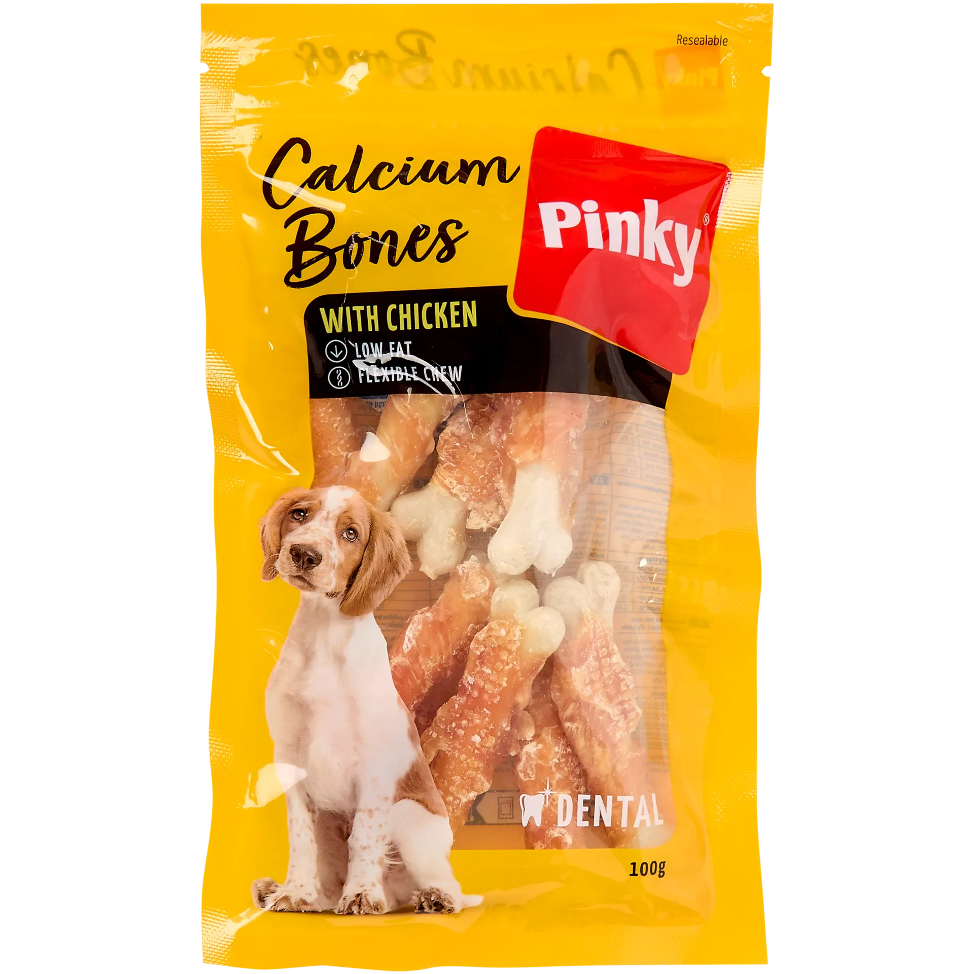 Pinky Hundesnacks Calcium Bones