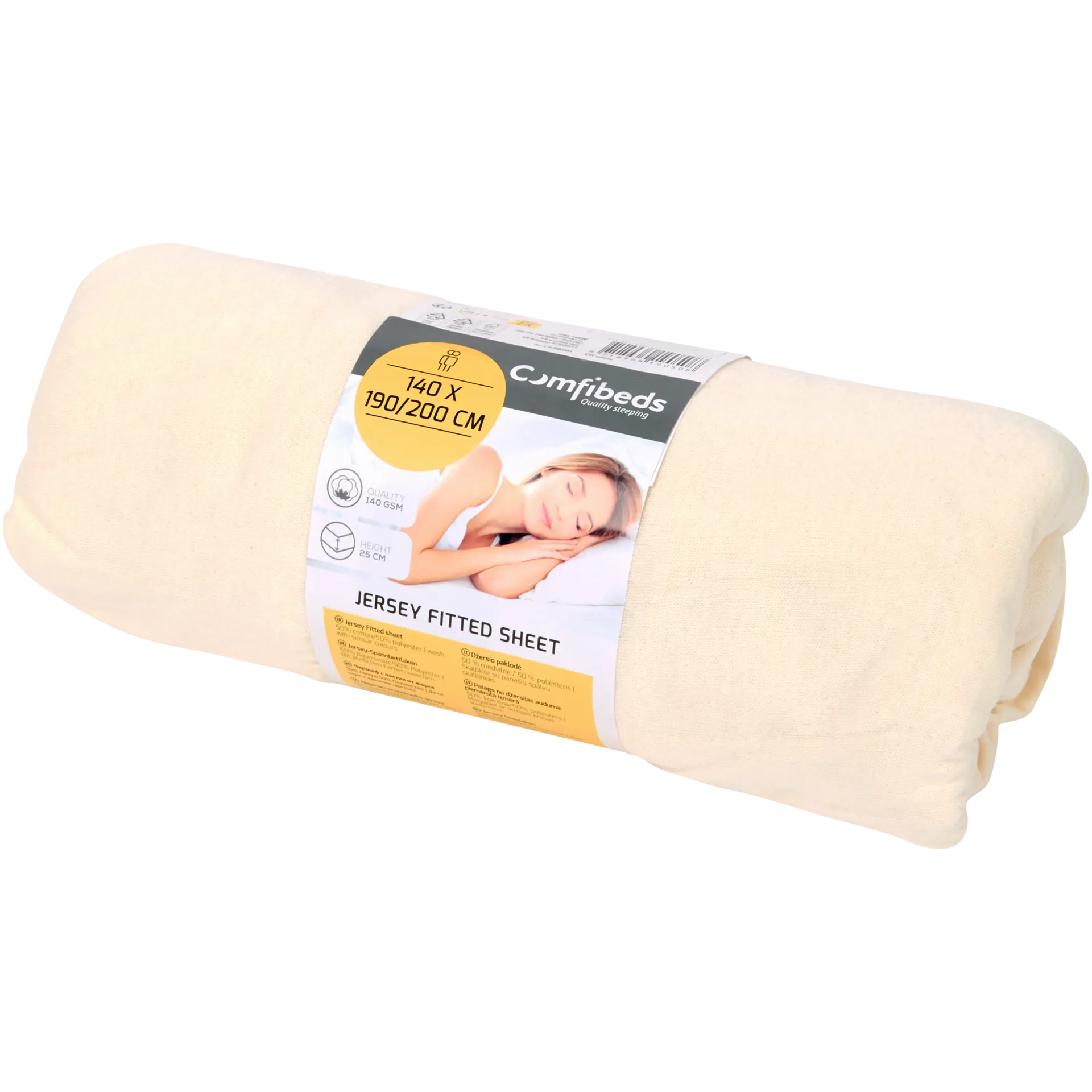 Comfibeds Jersey-Spannbettlaken