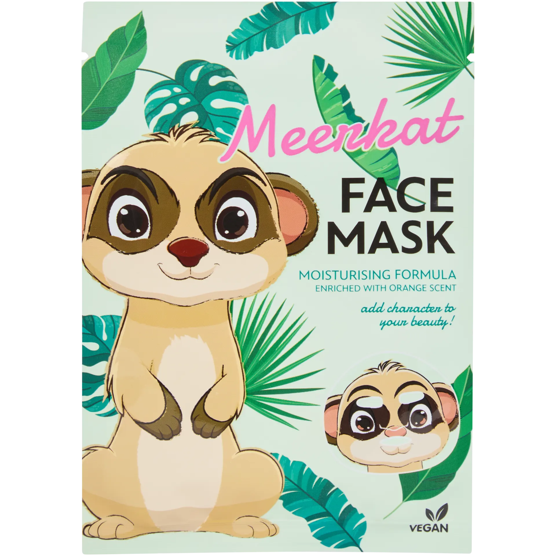 Gesichtsmaske mit Tiermotiv