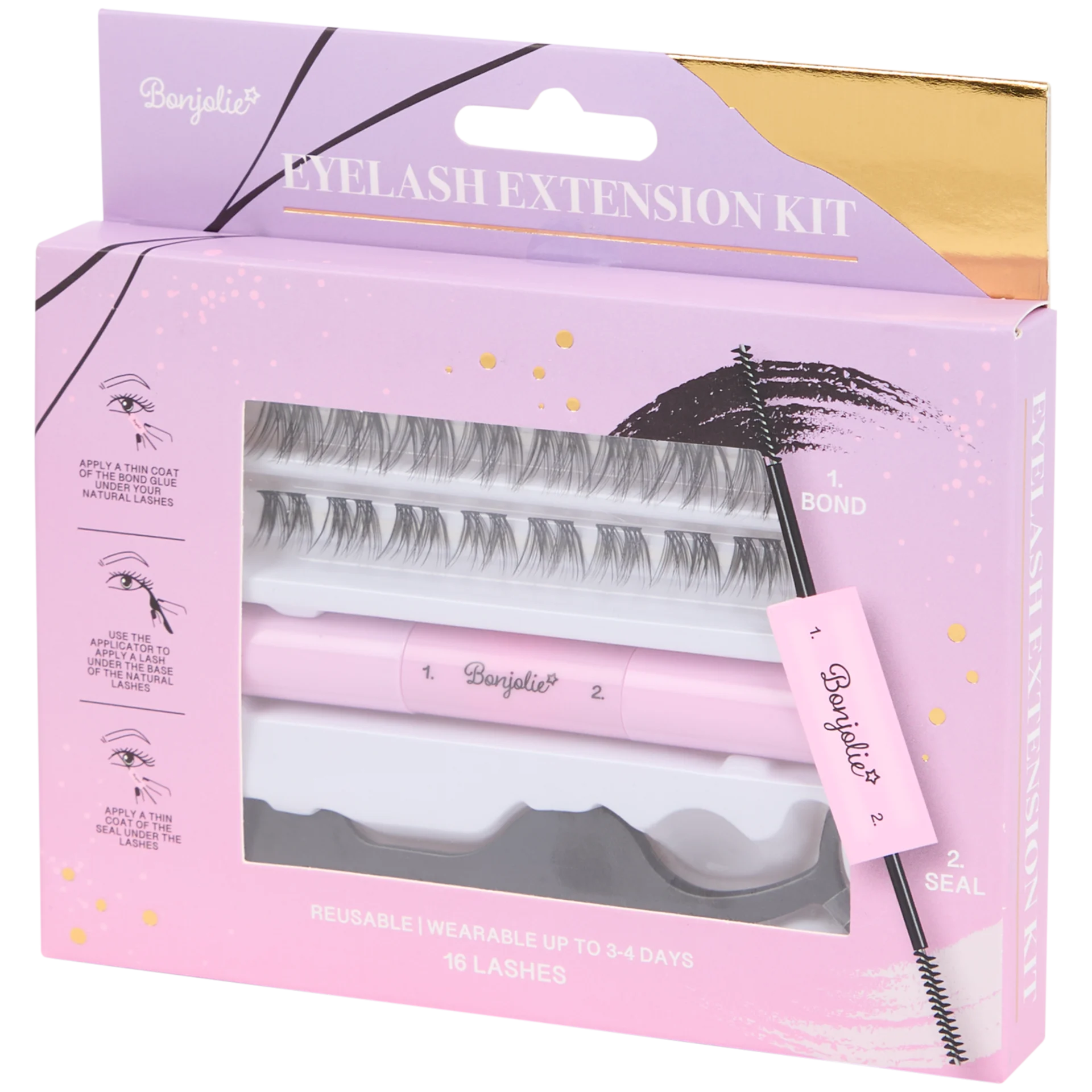 Bonjolie Wimpern-Extension-Set