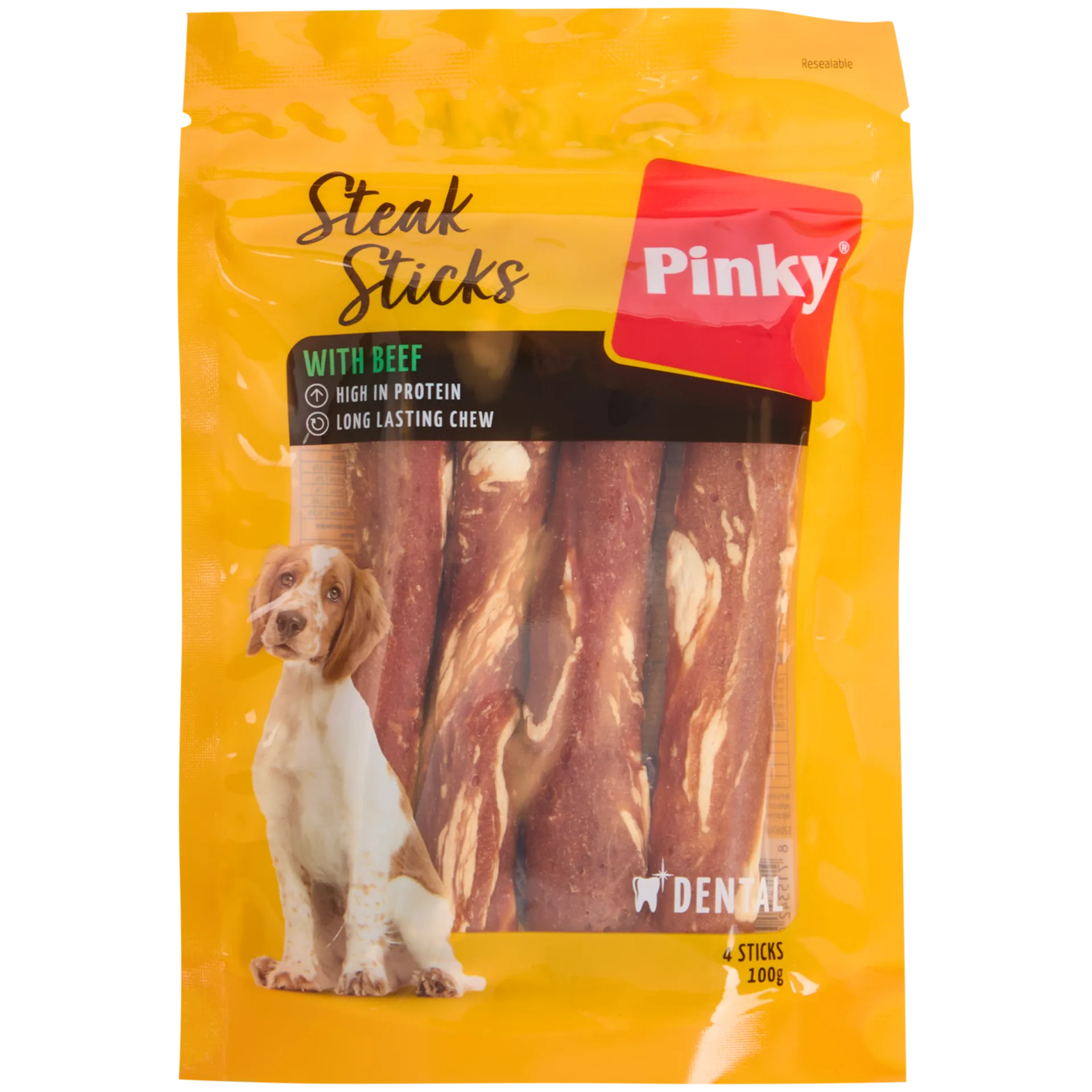 Pinky Steak Sticks Hundesnacks