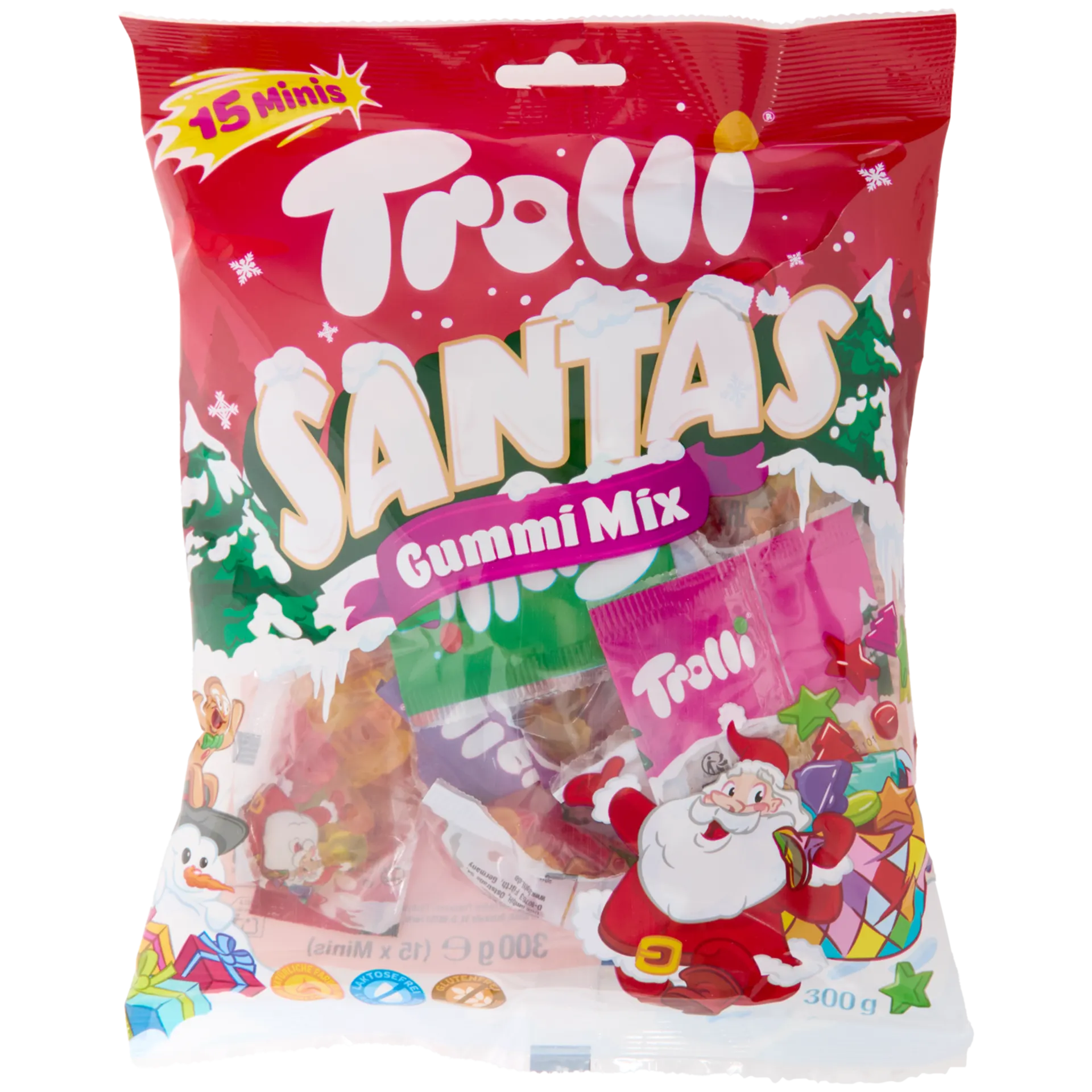 Trolli Weihnachts-Minipäckchen