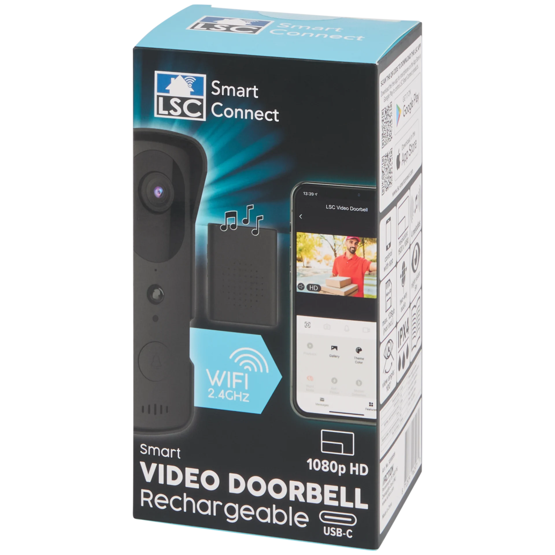 LSC Smart Connect Intelligente Video-Türklingel