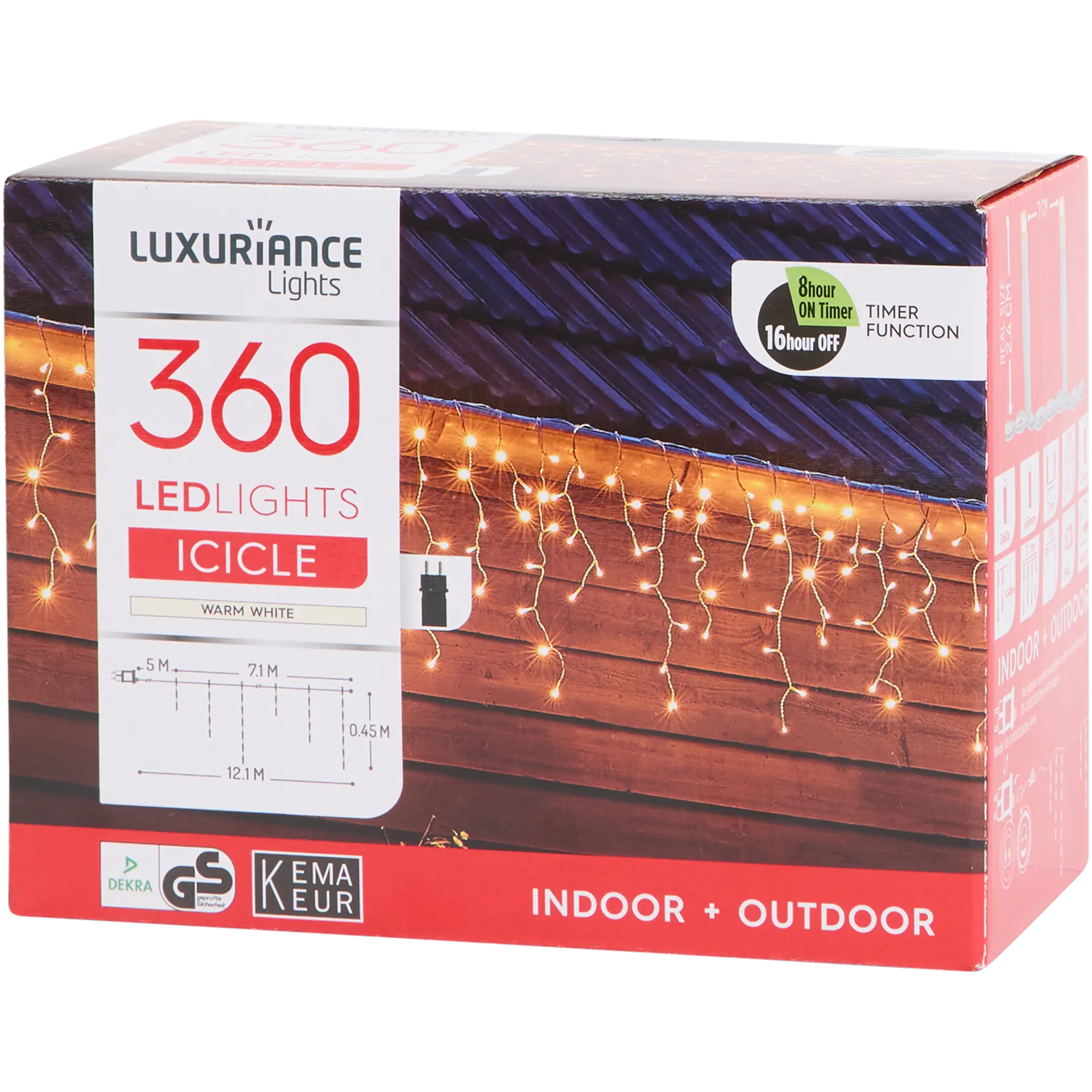 Eiszapfenbeleuchtung