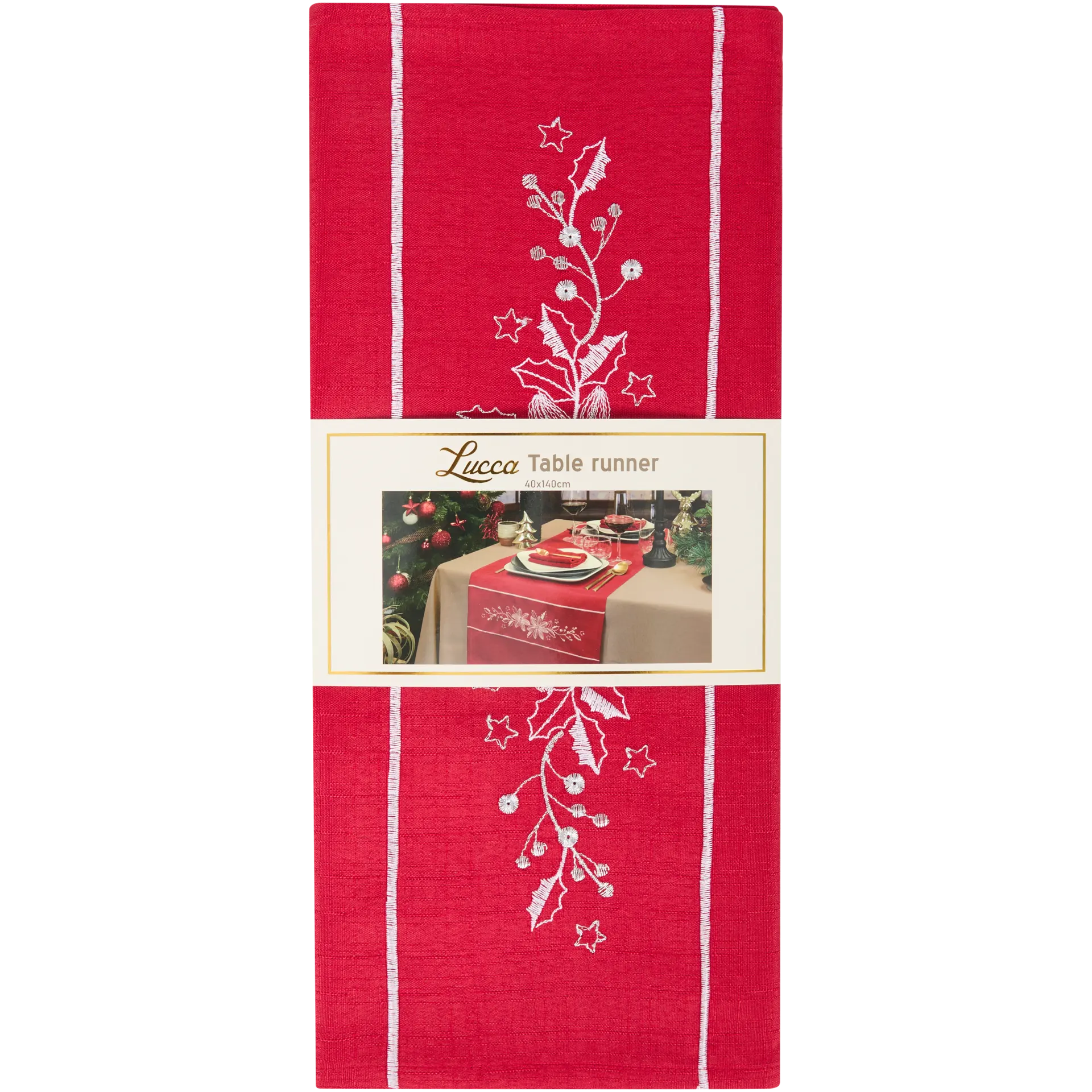 Bestickter Tischläufer