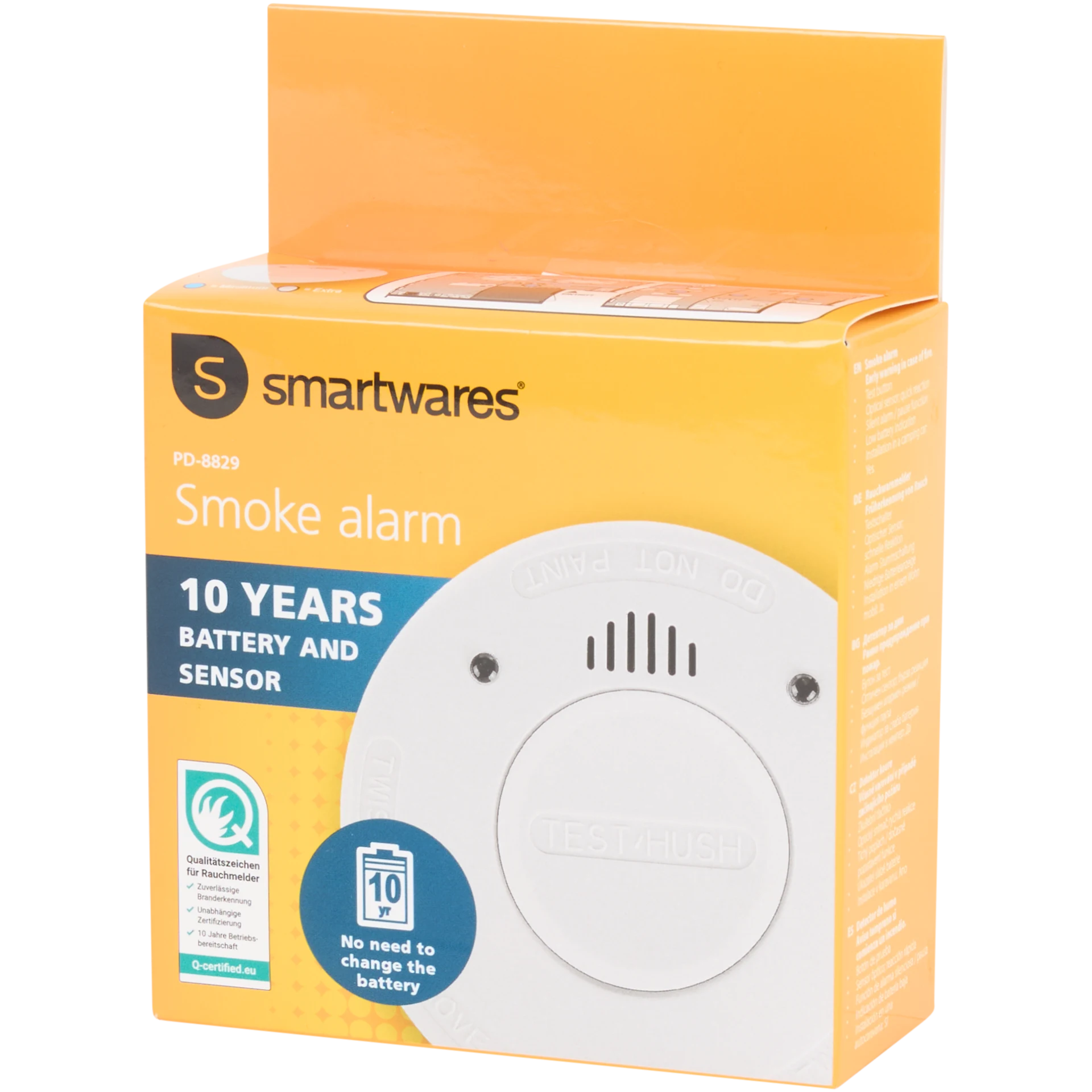 Smartwares Rauchmelder PD-8829